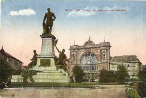 1917 Budapest VII. Keleti (Központi) pályaudvar, Baross szobor