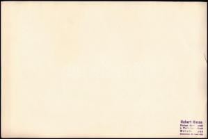 cca 1939-1945 Német lövész(?) század, csoportkép, hátulján pecséttel jelzett (Hubert Hasse, Wilhelms...