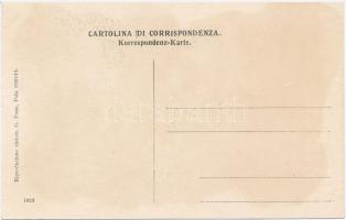 Ein Sohn Dalmatiens gestikulierend mit einer Blaujacke / Marinaio in trattative con un montenegrino ...