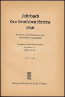 Jahrbuch des deutschen Heeres 1940. Szerk.: Major Martin. Leipzig, 1940, Verlag von Breitkopf & ...