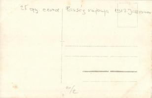 1917 Jassionov (Galícia), 25. gyalogezred parancsnokság rajonja / WWI Austro-Hungarian K.u.K. milita...