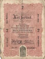 1848. 2Ft "Kossuth bankó" T:III/IV