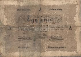 1848. 1Ft "Kossuth bankó" T:III/IV