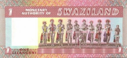 Szváziföld 1974. 1L T:I