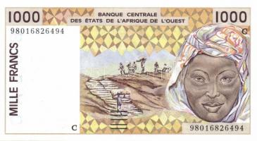 Nyugat Afrikai Államok/Burkina Faso 1998. 1000Fr T:I