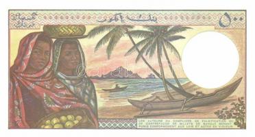 Comores Szigetek 1986. 500Fr(2x) 2klf szignó variáns(offszet) T:I
