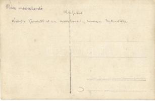 Árokba fordult olasz messzehordó ágyú osztrák-magyar katonákkal / WWI Austro-Hungarian K.u.K. soldie...