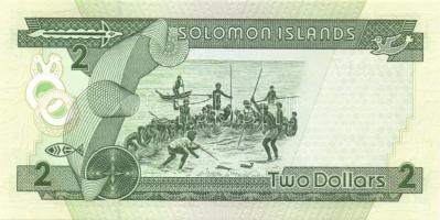 Salamon Szigetek 1997. 2$ + 2001. 2$ T:I