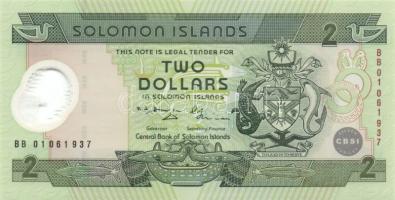 Salamon Szigetek 1997. 2$ + 2001. 2$ T:I