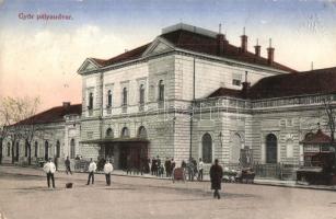Győr, pályaudvar, vasútállomás, Horváth Miklós bódéja (EK)