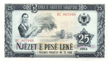 Albánia 1964. 25L T:I