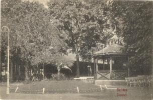 1909 Szliács, Sliac; Zenetér / music pavilion