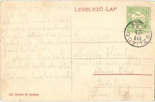 1909 Szliács, Sliac; Zenetér / music pavilion