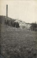 1917 Jassionov (Galícia), szétlőtt szeszgyár romjai / WWI ruins of a wrecked distillery in Jassionov. photo