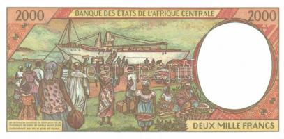 Közép Afrikai Államok / Csád 2002. 2000Fr T:I