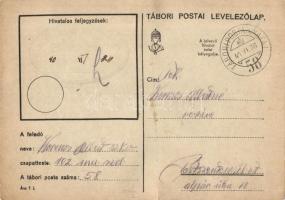 1940 Kormos Albert zsidó KMSZ (közérdekű munkaszolgálatos) levele feleségének Kormos Albertnének. 102. mu. szd. 58. / WWII Letter of a Jewish labor serviceman to his wife. Judaica