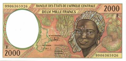 Közép Afrikai Államok / Közép Afrikai Köztársaság 1999. 2000Fr T:I