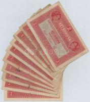 1917. 2K (10x) felülbélyegzésekkel, közte több darabon "NEISPRAVNA" és városi felülbélyegz...