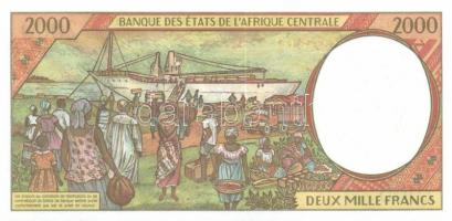 Közép Afrikai Államok / Közép Afrikai Köztársaság 1999. 2000Fr T:I