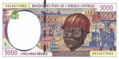 Közép Afrikai Államok / Kamerun 1994. 5000Fr T:I