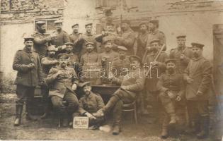 1915 Variete: Buchenkod, Bayr. Ldw. I. R. 3. / WWI German soldiers group photo