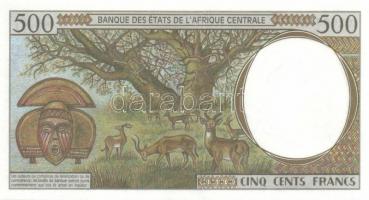 Közép Afrikai Államok / Kamerun 2002. 500Fr T:I