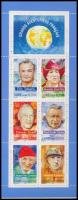 Kalandorok bélyegfüzet, Adventists stamp-booklet