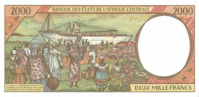 Közép Afrikai Államok / Kongó 2007. 2000Fr T:I