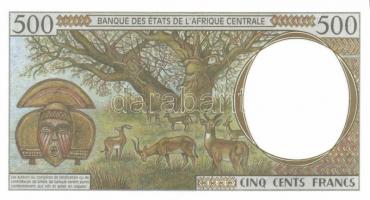 Közép Afrikai Államok / Gabon 2001. 500Fr T:I