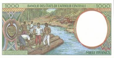 Közép Afrikai Államok / Gabon 1994. 1000Fr T:I