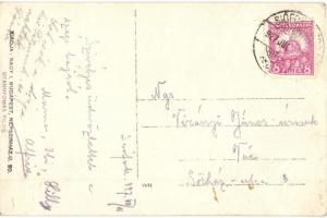 1927 Siófok, vitorláshajó. Nagy I. kiadása. photo (EK)