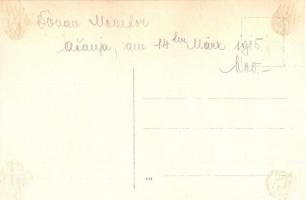 1915 SMS Enns a Császári és Királyi Haditengerészet monitor típusú hadihajója. Dr. Réti amateur felv...