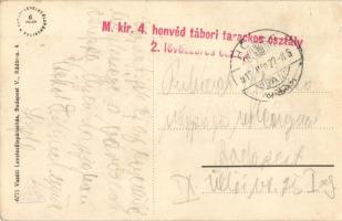 Lipótvár, Újvároska, Leopoldov; Fegyintézeti templom / prison church + M. kir. 4. honvéd tábori tara...