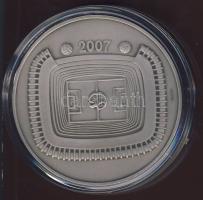 2007. "Puskás Ferenc" Ag emlékérem patinázott 15,552 g tanusítvánnyal