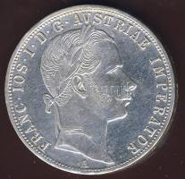 Ausztria 1860A 1Fl Ag T:2+/2