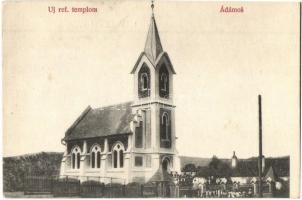 Ádámos, Adamus; Új református templom / new Calvinist church (EK)