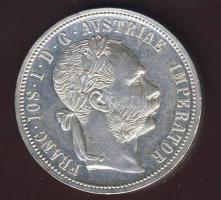 Ausztria 1889. 1 Fl Ag T:1/2