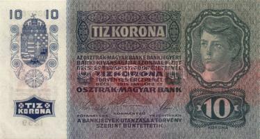1915. 10K piros "Deutschösterreich" fny-sal + 1945. 500P 2klf variánsban, az egyiken &quot...
