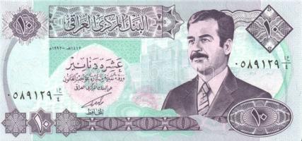 Irak 1992-2002. 1D, 10D, 25D(2klf), 50D, 100D(2klf), 250D összesen 8klf T:I