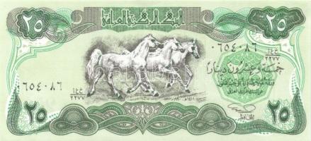 Irak 1992-2002. 1D, 10D, 25D(2klf), 50D, 100D(2klf), 250D összesen 8klf T:I