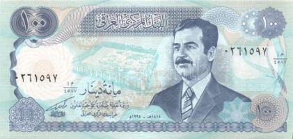 Irak 1992-2002. 1D, 10D, 25D(2klf), 50D, 100D(2klf), 250D összesen 8klf T:I