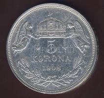 1908. 5K Ag T:3+