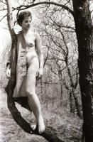 cca 1973 Érzéki ajkak és csábító villantások, szolidan erotikus felvételek, 4 db vintage fotó + 4 db...