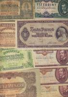 Érdekes hagyaték tétel régi és új 63db magyar korona, pengő, forint benne jobbak, többek között 1949...