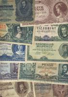 Érdekes hagyaték tétel régi és új 63db magyar korona, pengő, forint benne jobbak, többek között 1949...