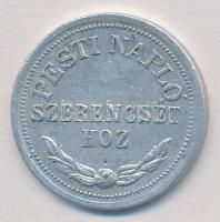 1930. "A 80 éves Pesti Napló Jubiláris éve 1850-1930. / Pesti Napló - Szerencsét hoz" Al z...