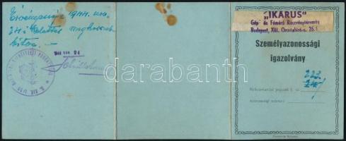 1939-1944 3 db dokumentum műszaki gépész zászlóaljnál szolgáló címzetes szakaszvezető részére: megha...