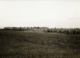 1945 előtti időszakból katonai felvételek, 9 db szabadon felhasználható vintage negatív, 6x9 cm és 3...