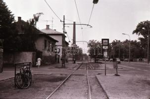 1985. május 29. Budapest, a 10-es villamos pályáján, megszűnése előtt, 20 db szabadon felhasználható...