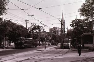 1985. május 29. Budapest, a 10-es villamos pályáján, megszűnése előtt, 20 db szabadon felhasználható...